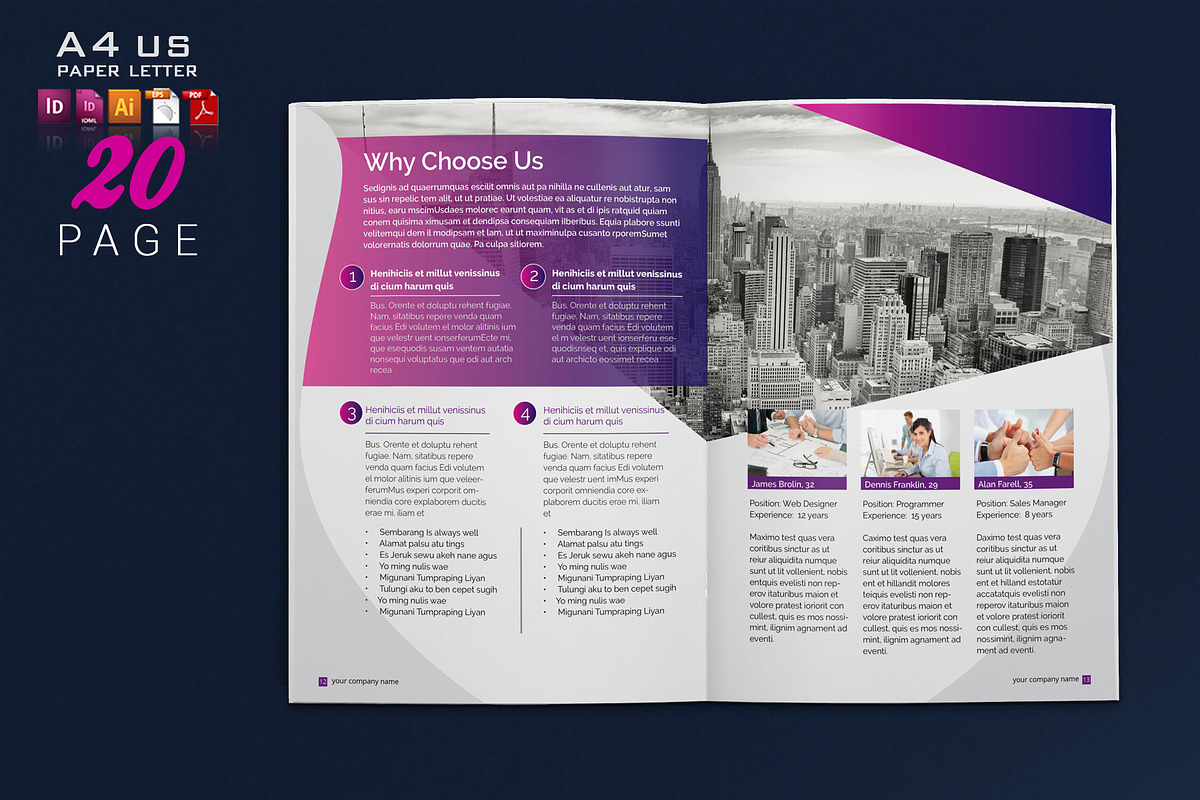 Multipurpose Brochure, a Brochure Template by artico (Photo 8 of 11)