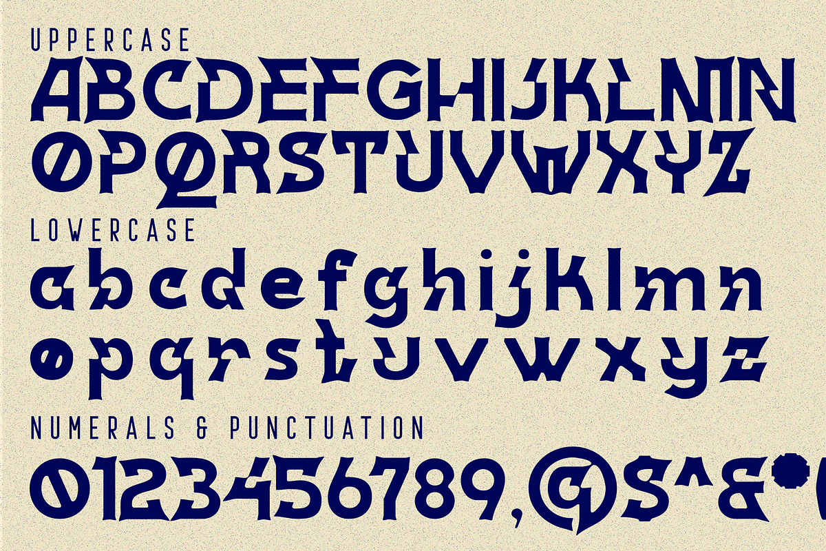 CLASSICAL LETTERING - CYBERPUNK FONT, a Serif Font by 177Studio (Photo 7 of 8)