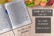 Sarmina Handwritten Font, a Script Font by designvillage (Thumbnail 3 of 4)