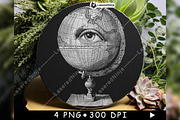 Globe Eye Watcher Geography World, a Background Graphic by LaseredNinja (Thumbnail 6 of 7)