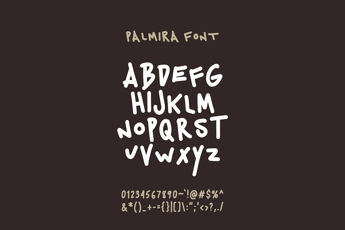 Palmira- Handwritten Font, a Handwritten Font by Visual Blends (Photo 2 of 9)