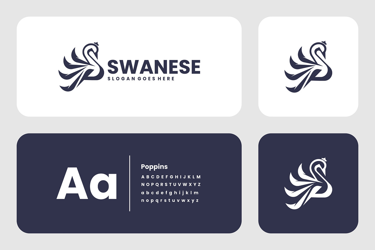 Monoline Modern Swan Logo Design, a Branding & Logo Template by Artnivora.Std (Photo 3 of 4)