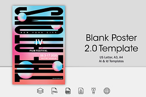 Template | Blank Poster 2.0, a Flyer Template by Modus Prime
