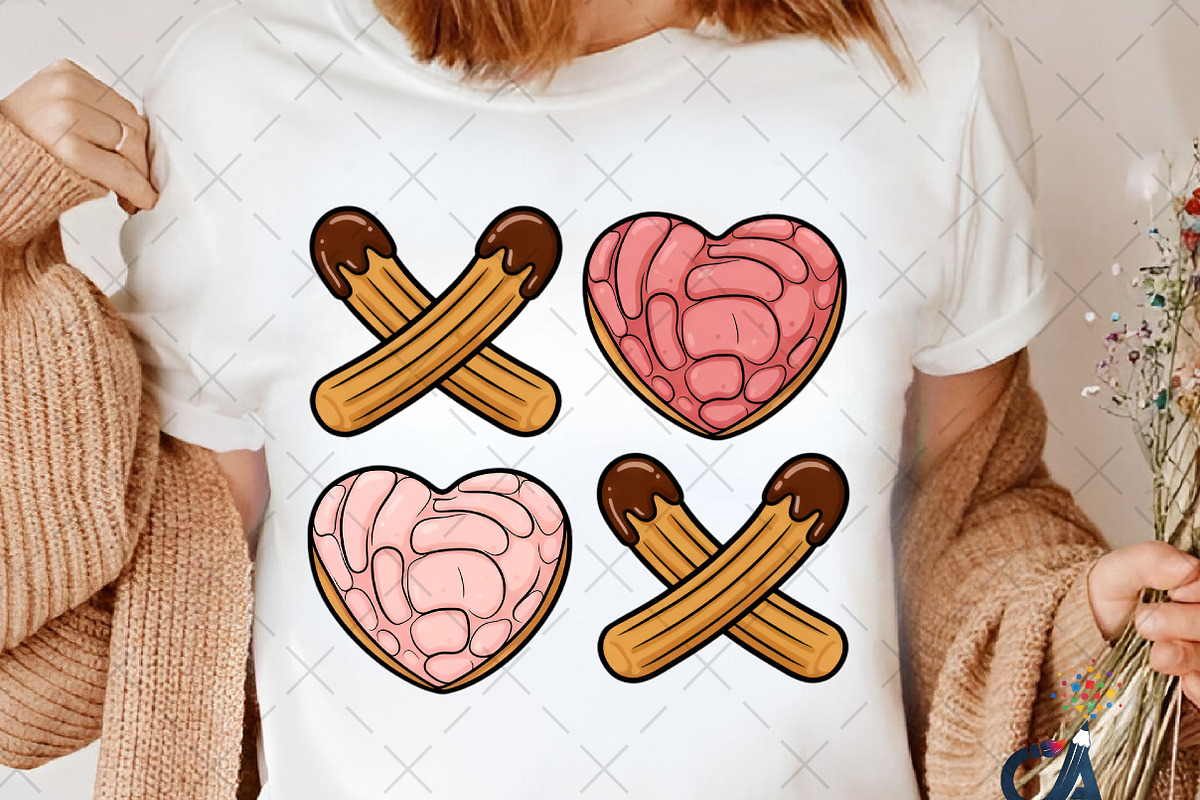 Concha XOXO Valentines Png, an Illustration by Creative Art (Photo 5 of 6)