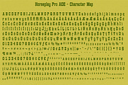 Horseplay AOE Pro, a Slab Serif Font by Astigmatic (Thumbnail 5 of 6)