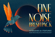 Fine Noise Brush Pack, a Brush Add-On by Lisa Jacobs Design (Thumbnail 1 of 4)