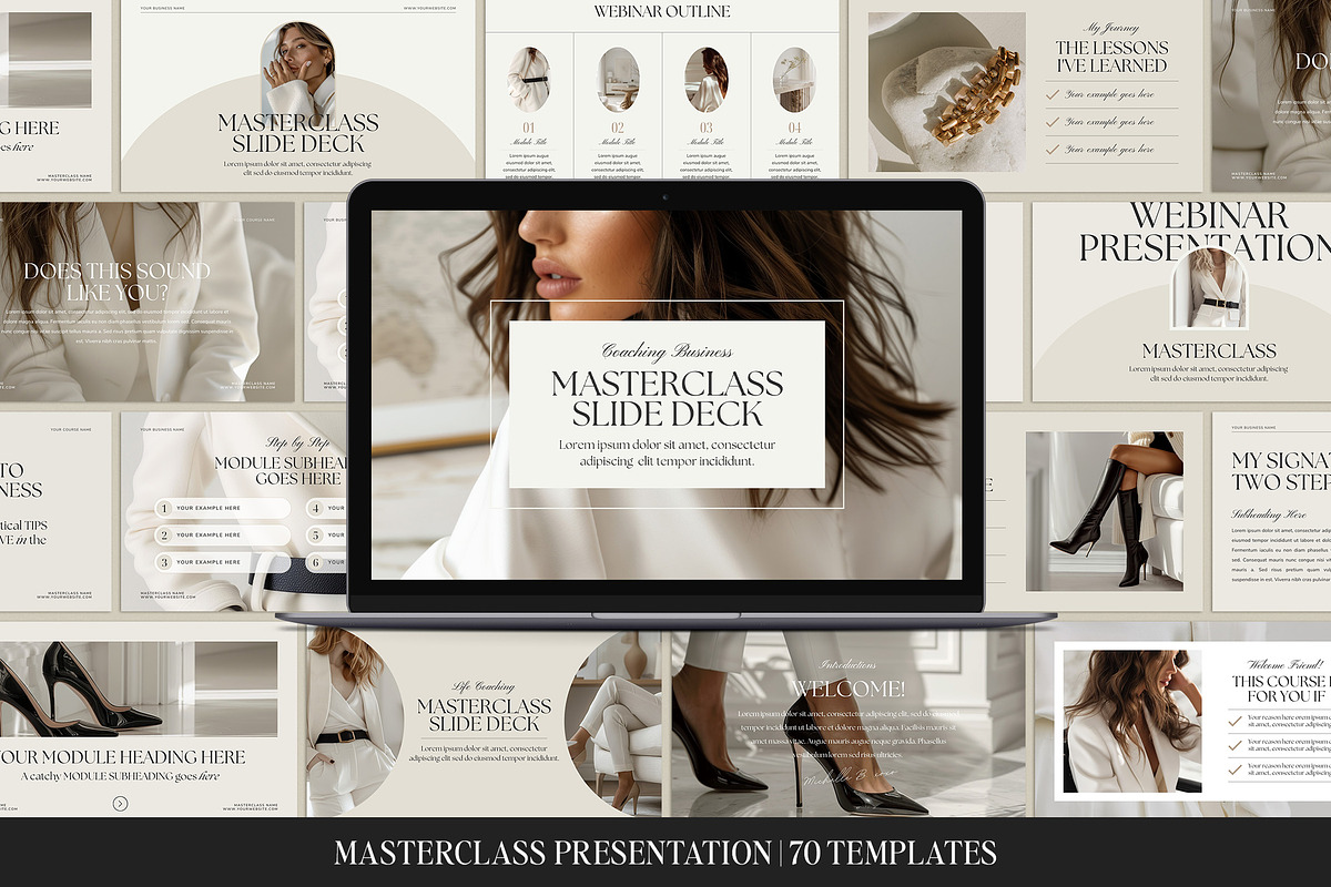 Life Coach Coaching Bundle Canva, a Presentation Template by Studio Loire (Photo 2 of 9)