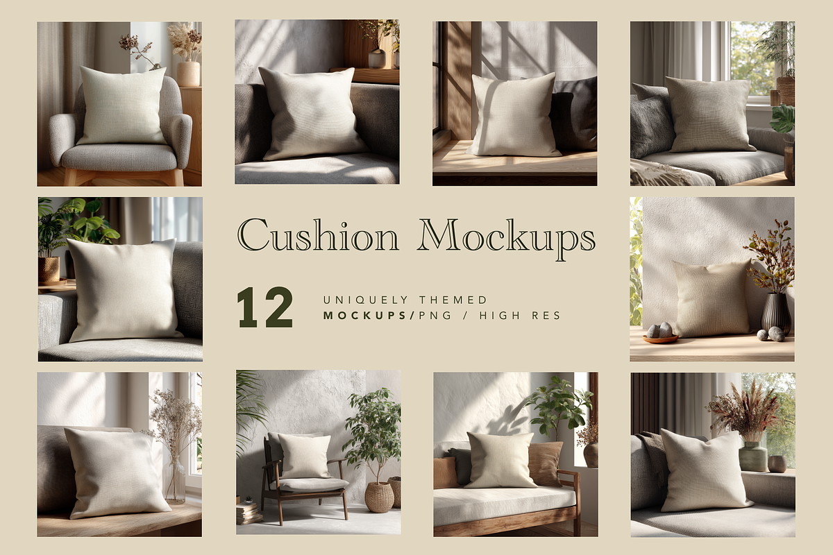 Cushion Mockups, a Beauty & Fashion Photo by Picturesque Stories (Photo 1 of 5)