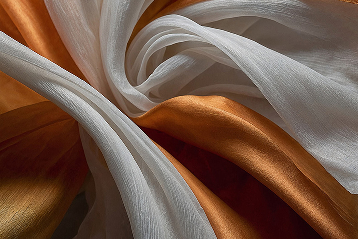 Flowing Gold Silk Textures, a Decorative Illustration by StockVerse Creative (Photo 3 of 4)