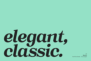 Macaw - Serif Typeface