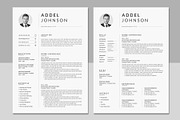 Resume Template / CV, a Resume Template by Creatune (Thumbnail 2 of 4)