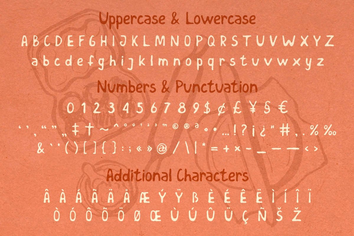 Café Auténtico handwritten font, a Handwritten Font by Fat Hamster (Photo 8 of 9)