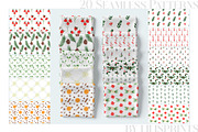 Winter floral clipart collection, an Illustration by lilisprints (Thumbnail 4 of 7)