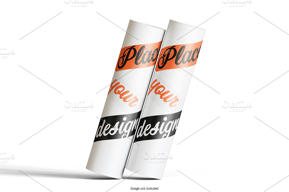 Paper tube packaging mockup bundles, a Packaging Mockup by Ambo Ampeng (Photo 14 of 32)