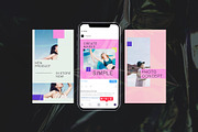 Neon Sales Instagram Template | PSD, a Social Media Template by Azruca (Thumbnail 3 of 6)