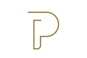 Geometric letter P initial logo., a Branding & Logo Template by LOGOCREATIVE