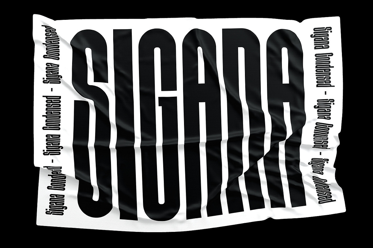 Sigana - Modern Display Font, a Sans Serif Font by Nenjo Studio (Photo 5 of 9)