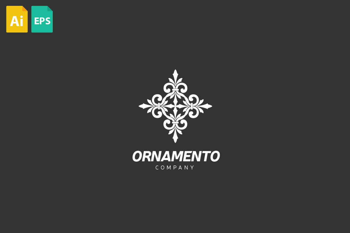 Ornamento Logo, a Branding & Logo Template by Schneider Design Store (Photo 1 of 2)
