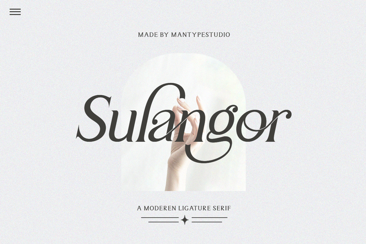 Sulangor, a Serif Font by Mantype Studio (Photo 1 of 14)