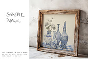 Vintage Frames Mockups Various Sizes, a Household Mockup by mock-ups (Thumbnail 6 of 9)