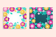 Paper Cut Flowers Card Kit, a Templates & Theme by Boyko Pictures (Thumbnail 9 of 17)