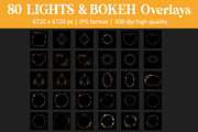 Bokeh Light Ring Overlays, an Object Graphic by DreamyOverlay (Thumbnail 6 of 8)