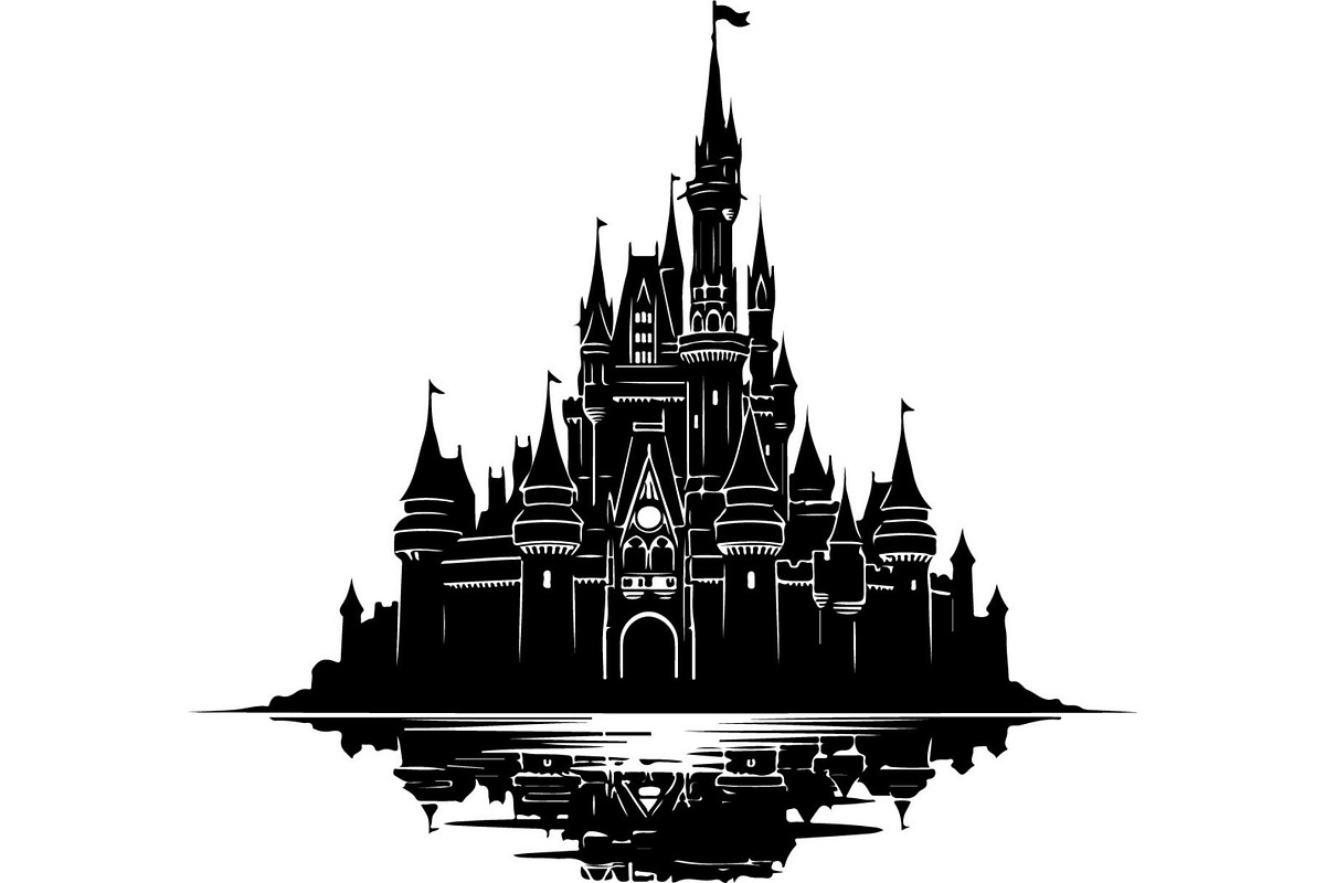 Fantasy Castle Silhouette, an Object Graphic by Creativeshirt (Photo 16 of 20)