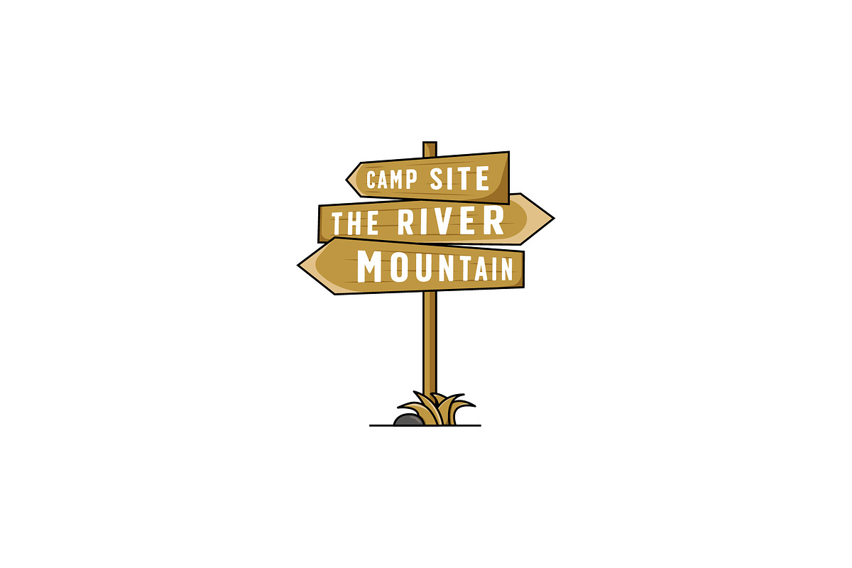 wildlife signpost logo icon template, a Branding & Logo Template by Pyruos ID