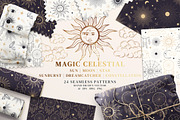 Magic Seamless Patterns, a Pattern Graphic by Diana Kovach (Thumbnail 1 of 9)