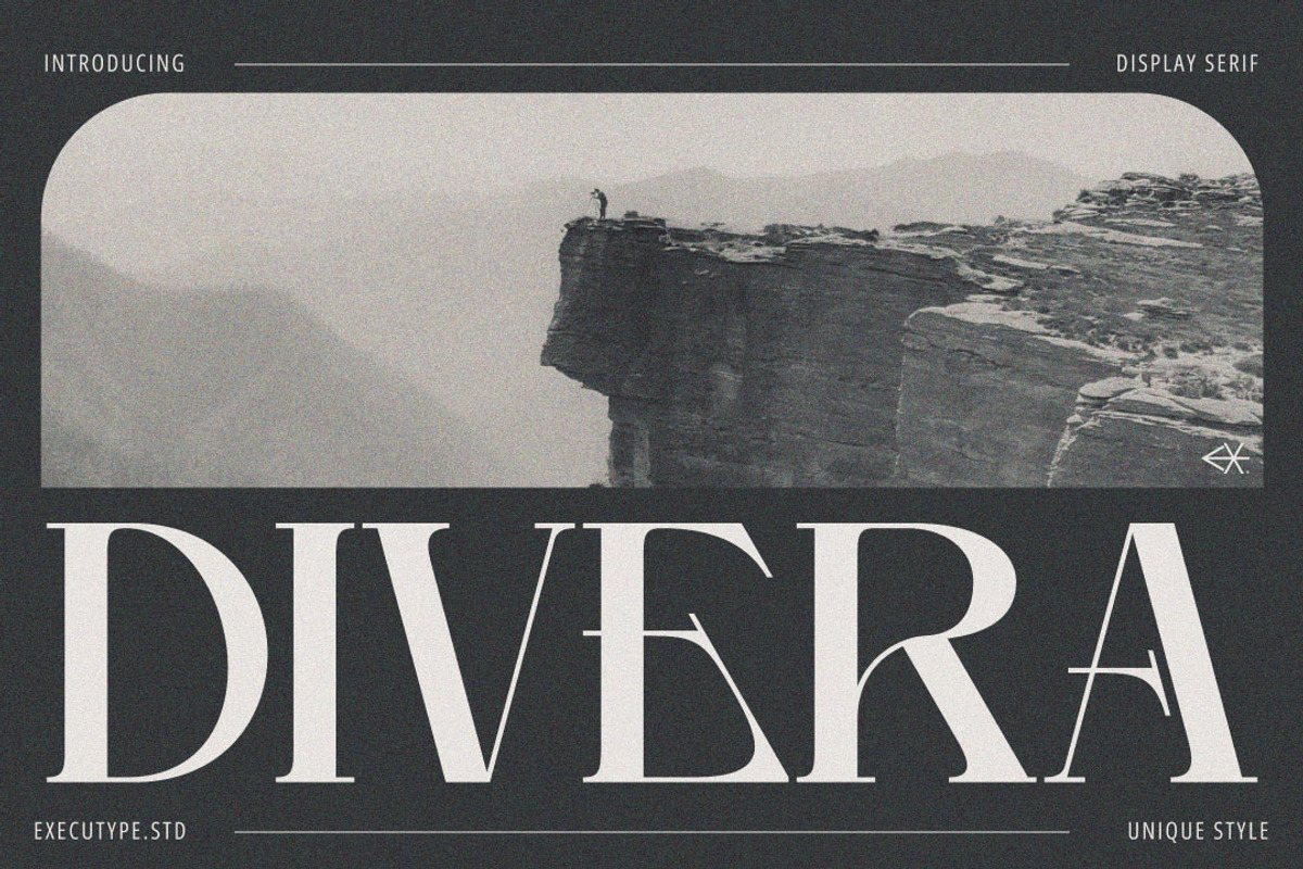 Divera - Display Serif, a Serif Font by executypeStudio (Photo 1 of 11)