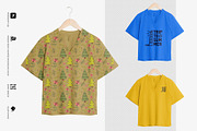 Africa Women V-Neck T-Shirt Mock-Up, a Shirt Mockup by Mock-up Store (Thumbnail 4 of 4)