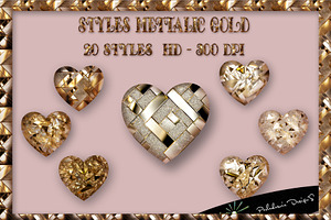 STYLES METTALIC GOLD