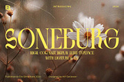 Soneburg; Display Serif Font, a Serif Font by Eko Bimantara (Thumbnail 1 of 10)