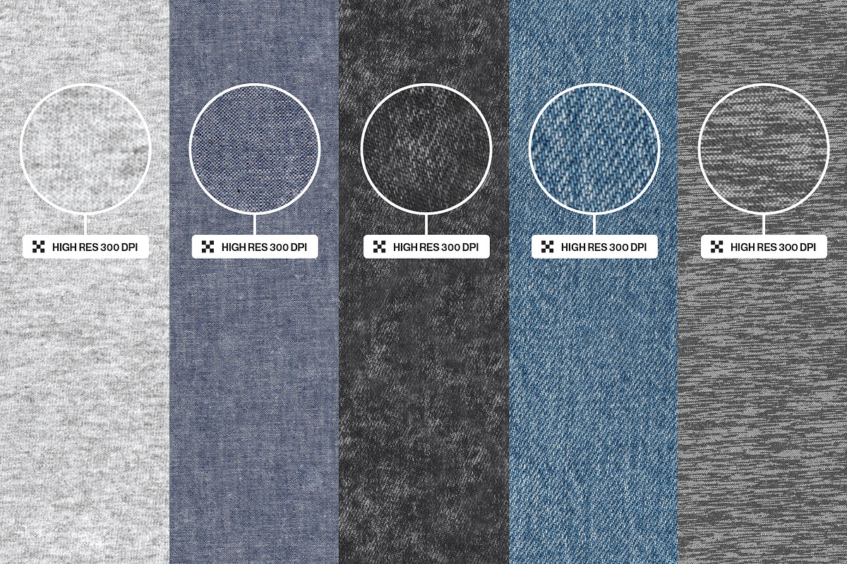 5 Pack Fabric Texture Patterns, a Pattern Graphic by Swatch Supply (Photo 10 of 10)