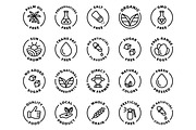 20 Quality food stamp outline icons, an Outline Icon by RevolutionizZed (Thumbnail 2 of 3)
