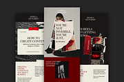 Red Social Media Manager Newsletters, an Email Template by Meraki Templates (Thumbnail 3 of 9)