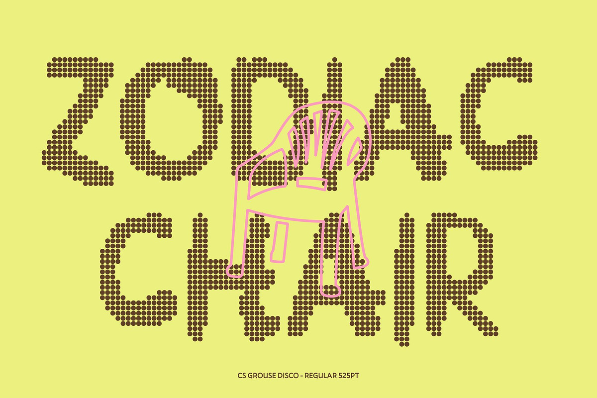 CS Grouse Disco, a Handwritten Font by Craft Supply Co. (Photo 2 of 8)