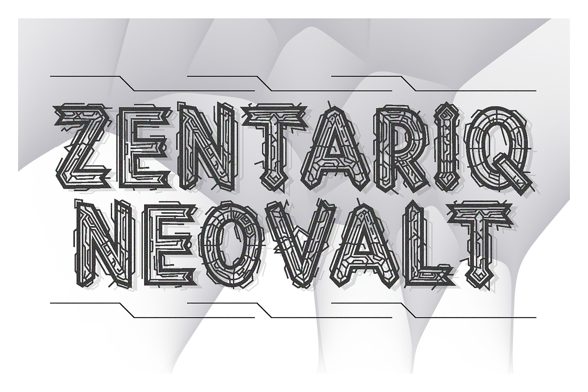 Dezilt Artificial Intelligence Font, a Symbol Font by Erifqizefont (Photo 6 of 10)