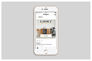 Layout Instagram Pack, a Social Media Template by Leaflove (Thumbnail 2 of 5)