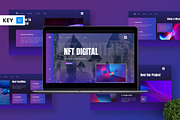 NFT Digital - NFT Keynote, a Presentation Template by Deepslide Studio (Thumbnail 1 of 6)
