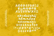Youth Brain - Groovy Bold Font, a Script Font by Sarid Ezra (Thumbnail 9 of 9)