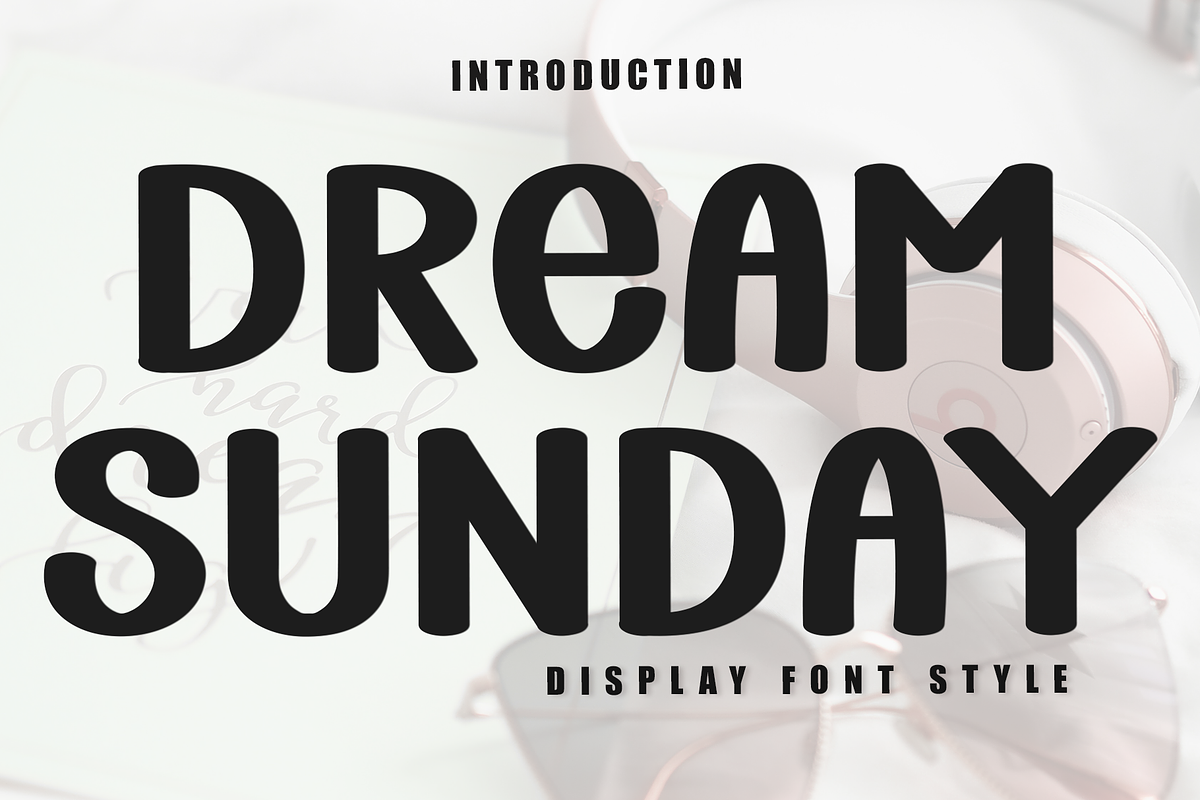 Dream Sunday, a Script Font by FreshTypeINK (Photo 1 of 8)