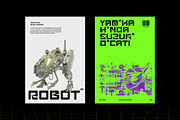 Feogra - Futuristic Font, a Sans Serif Font by limitype (Thumbnail 3 of 8)