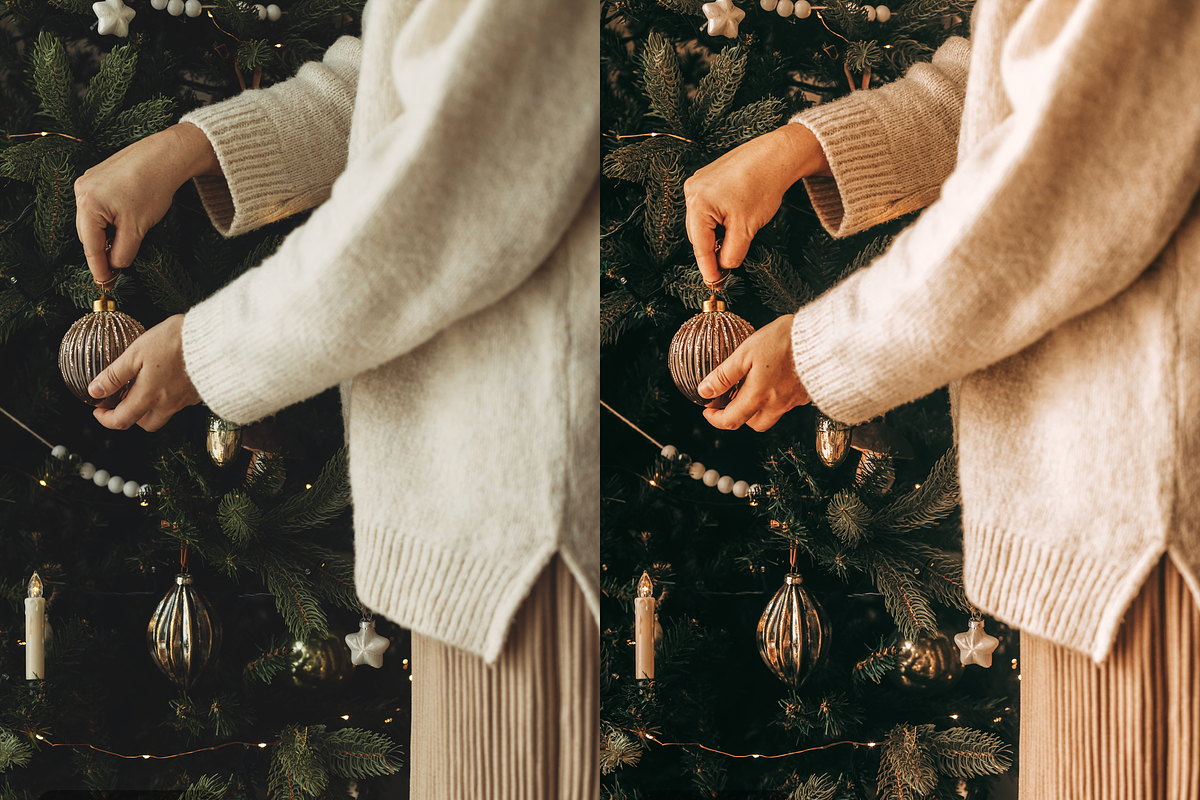 14 Golden Christmas Lightroom Preset, a Preset Add-On by RamsaGraphi (Photo 10 of 10)