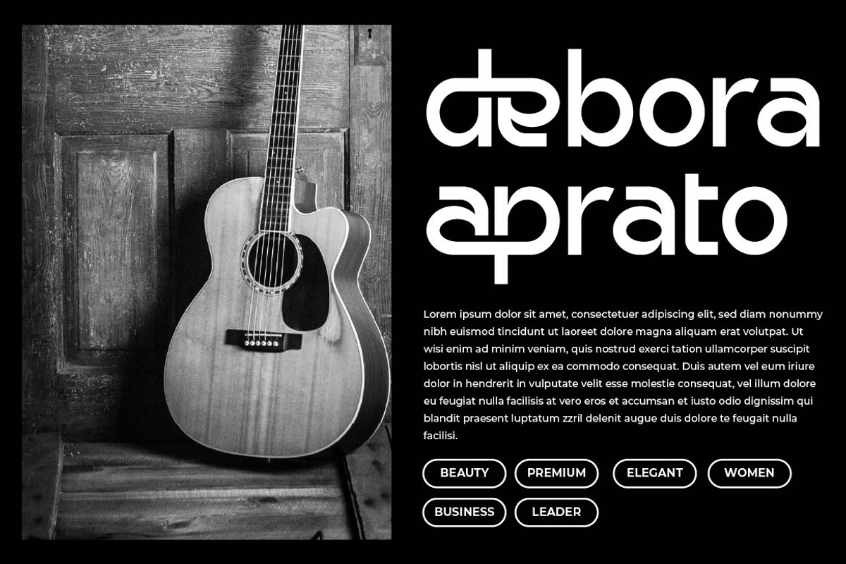 Genedict Premium Sans Serif Font, a Sans Serif Font by Artiveko (Photo 4 of 8)