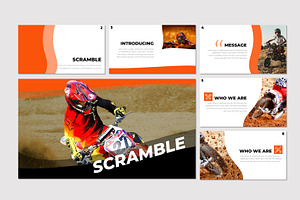 Scramble - Keynote Template