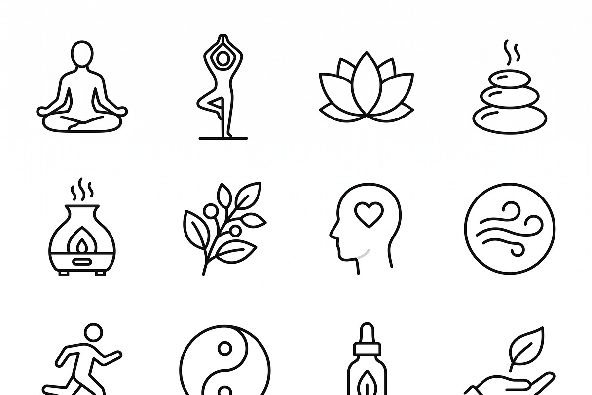 Bundles Outline Mental Growth Icons, an Outline Icon by adenpinkstore (Photo 3 of 22)