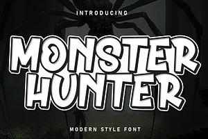 Monster Hunter | Script Font