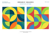 Organic Squares Patterns, a Pattern Graphic by Designnina Shop (Thumbnail 6 of 14)