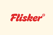 Flisker – Retro Italic Display Font, a Script Font by gafaroff studio (Thumbnail 1 of 7)